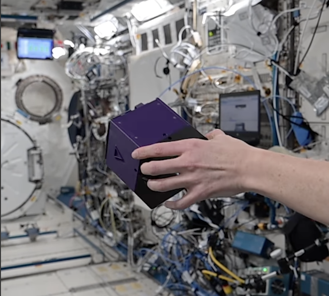 ISS experiment